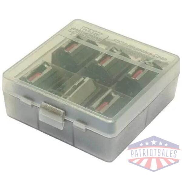 MTM 10/22 Rotary Magazine Case Clear Smoke