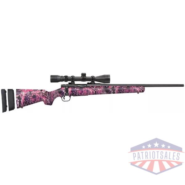 Mossberg Patriot Compact/Short LOP Super Bantam 243 Win Rifle 5rd Magazine 20? Barrel Pink