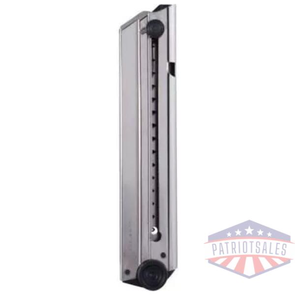 Mec-Gar Handgun Magazine Luger P08 9mm Luger HT Nickel 8/rd Standard