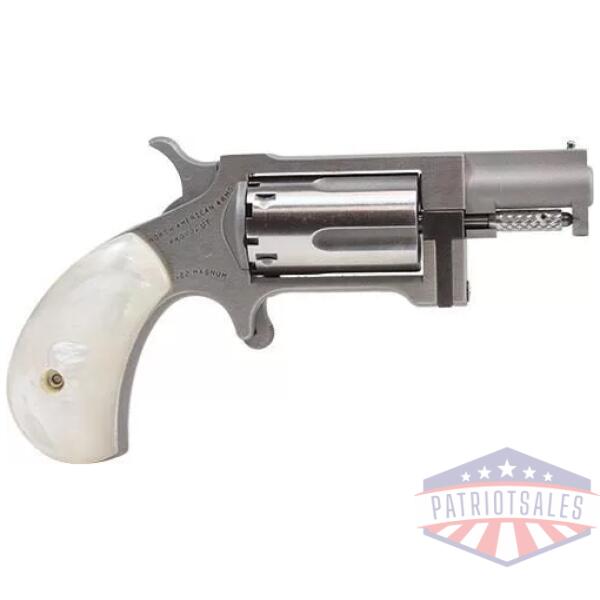 NAA Sidewinder Mini Revolver.22 WMR 1.5" Barrel White/Pearl Grip