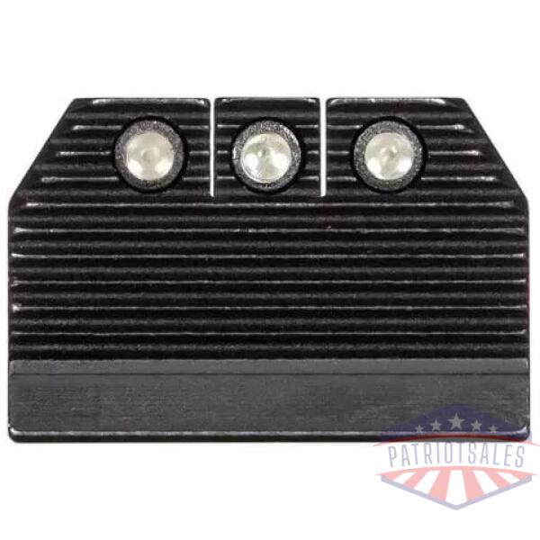 Night Fision Optics Ready Stealth Night Sight Set Black Front Black Back for Sig Sauer P-Series