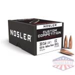Nosler Custom Competition Bullets .30 cal .308" 155 gr HPBT 100/ct