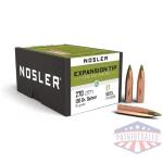 Nosler E-Tip Lead-Free Hunting Bullets .270 cal .277" 130 gr SPTZ E-TIP 50/ct