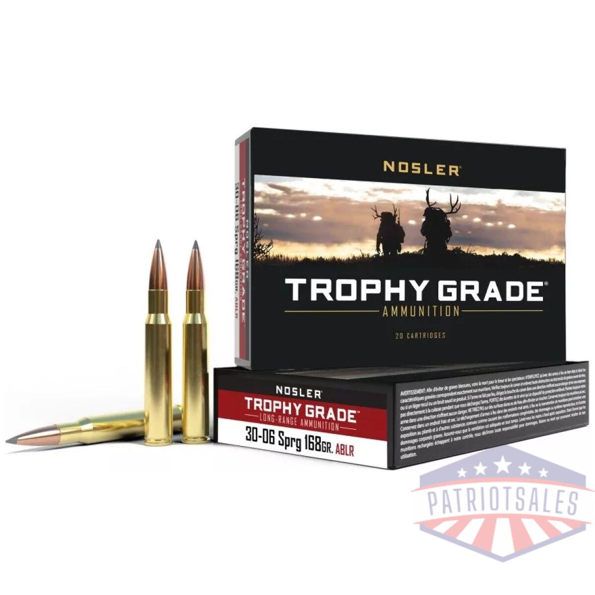 Https3a2f2fmedia. Chattanoogashooting. Com2fimages2fproduct2fno601022fno60102-1. Webp - nosler trophy grade long range ammunition. 30-06 sprg 168 ablr 2800 fps 20/ct - https3a2f2fmedia. Chattanoogashooting. Com2fimages2fproduct2fno601022fno60102 1
