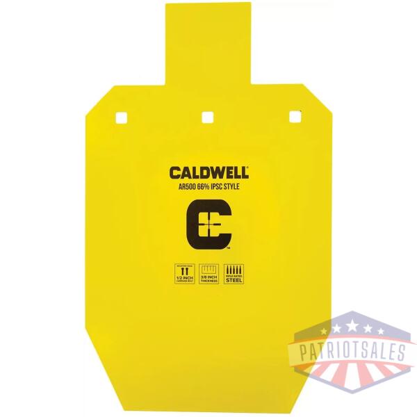 Caldwell AR500 66% IPSC Steel Target