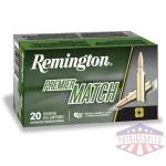 Remington Premier Match Rifle Ammunition .223 Rem 69 gr OTM 3000 fps 20/ct
