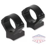 Talley Lightweight Alloy Scope Mounts - Black Anodized - 30mm - Low Winchester 70 (.860) SA & SM Montana 1999