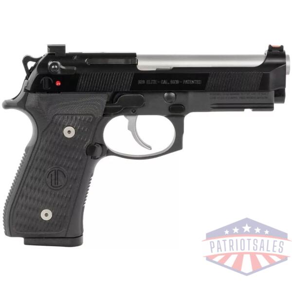 92G Elite LTT Centurion 9mm FO Sights 3-18rd Mag 4.7in BBL Db/Sngl Bruniton
