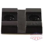 Weaver Standard Top Mount Aluminum Scope Base - Gloss Black - #28 - FRONT/REAR Scope Base on Select Models