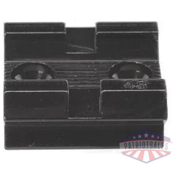 Weaver Standard Top Mount Aluminum Scope Base - Gloss Black - #43 - Remington FRONT/REAR