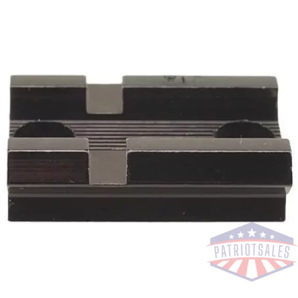 Weaver Standard Top Mount Aluminum Scope Base - Gloss Black - #61A - CVA Octagon FRONT/REAR