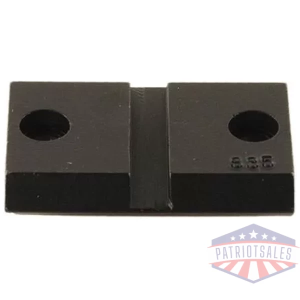 Weaver Grand Slam Steel Top Mount Scope Base - Matte Black - #S35 - REAR