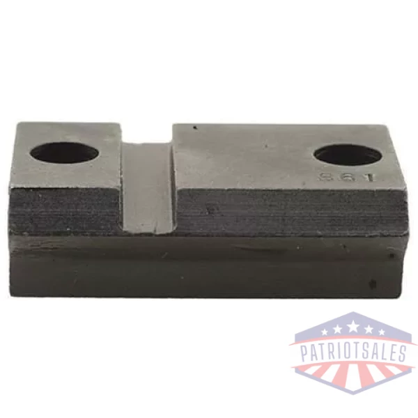 Weaver Grand Slam Steel Top Mount Scope Base - Matte Black - #S61 - Anschutz 1568 REAR