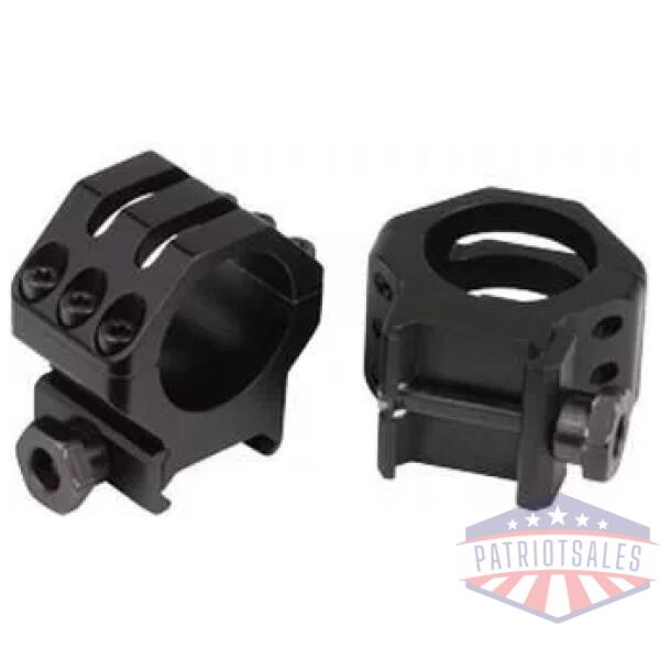 Weaver 6-Hole Aluminum Scope Rings - Matte - 1" X-High