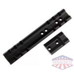 Weaver Standard Top Mount Aluminum Scope Base - Pair #653 Matte Bag