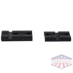 Weaver 2-Piece (Pairs) Top Mount Aluminum Scope Base - Matte - Remington 700 LA