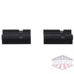 Weaver 2-Piece (Pairs) Top Mount Aluminum Scope Base - Matte - Browning LA