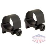 Weaver Detachable Top Mount Aluminum Scope Rings 1" Medium - Matte