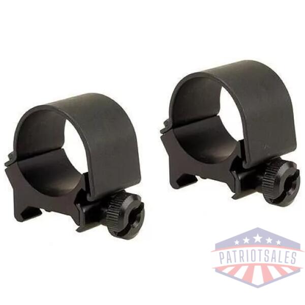 Weaver Detachable Top Mount Aluminum Scope Rings 1" Medium - Matte