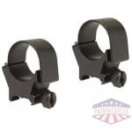 Weaver Detachable Top Mount Aluminum Scope Rings 30mm High - Matte