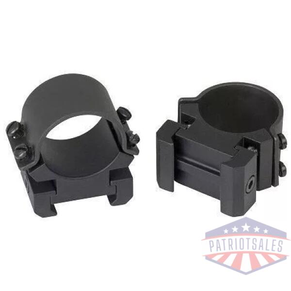 Weaver Sure Grip Windage Adjustable Aluminum Scope Rings (4-Screws) - 1" Medium Matte