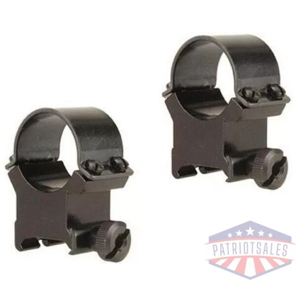 Weaver Sure Grip Detachable Aluminum Scope Rings (4-Screws) 1" X-High Matte Clam
