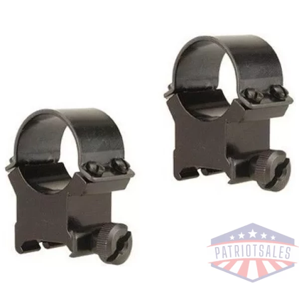 Weaver Sure Grip Detachable Aluminum Scope Rings (4-Screws) 1" X-High Matte Clam