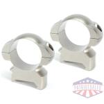 Weaver Grand Slam Steel Top Mount Scope Rings 1" HIgh Silver