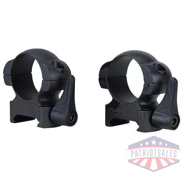 Weaver Grand Slam Leaver-Lok Top Mount Steel Scope Rings 1" HIgh Matte