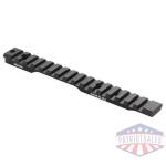 Weaver 1-Piece Extended Multi-Slot Picatinny Scope Base Savage 110 SA 8-40 0MOA Matte Clam