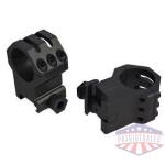 Weaver 6-Hole Picatinny Tactical Scope Rings 30mm Medium