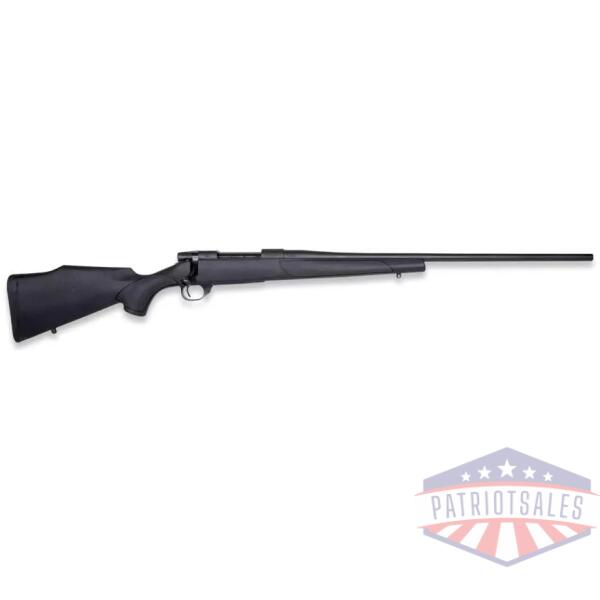 Weatherby Vanguard Obsidian Rifle .22-250 Rem 5rd Magazine 24" 1/2x28 Threaded Barrel Black Synthetic Stock