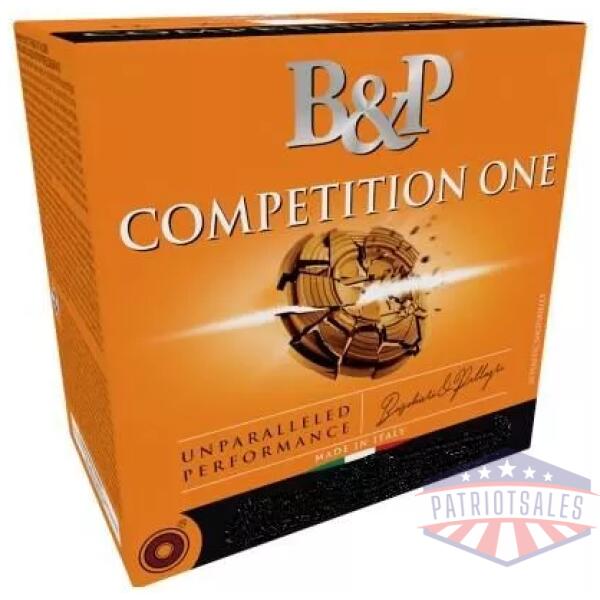 B&P Competition One Shotshells 12ga 2-3/4" 1-1/8 oz 1160fps #8 25/ct