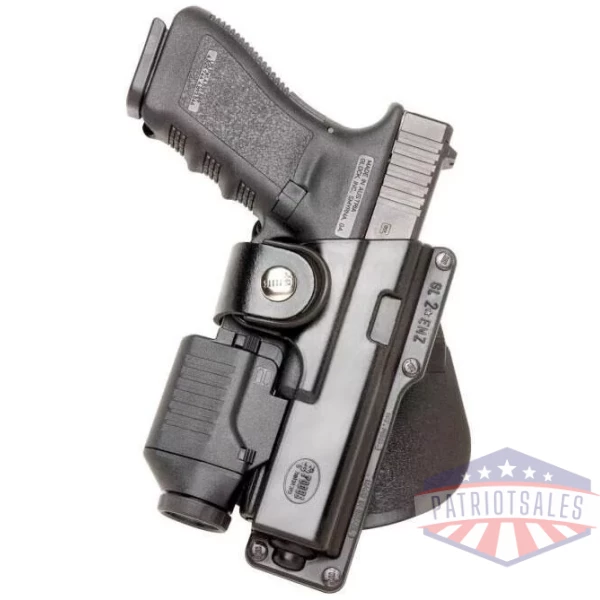 Fobus for Glock 17/22/31 Tactical Roto Paddle Holster w/ Laser Light