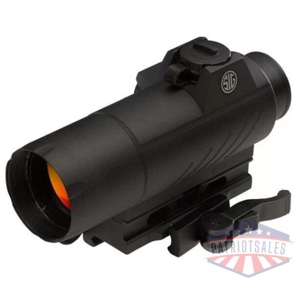 Sig Sauer ROMEO7 Full SIze Red Dot Sight - 1x30mm 2 MOA Red Dot Reticle M1913 Rail IF Black