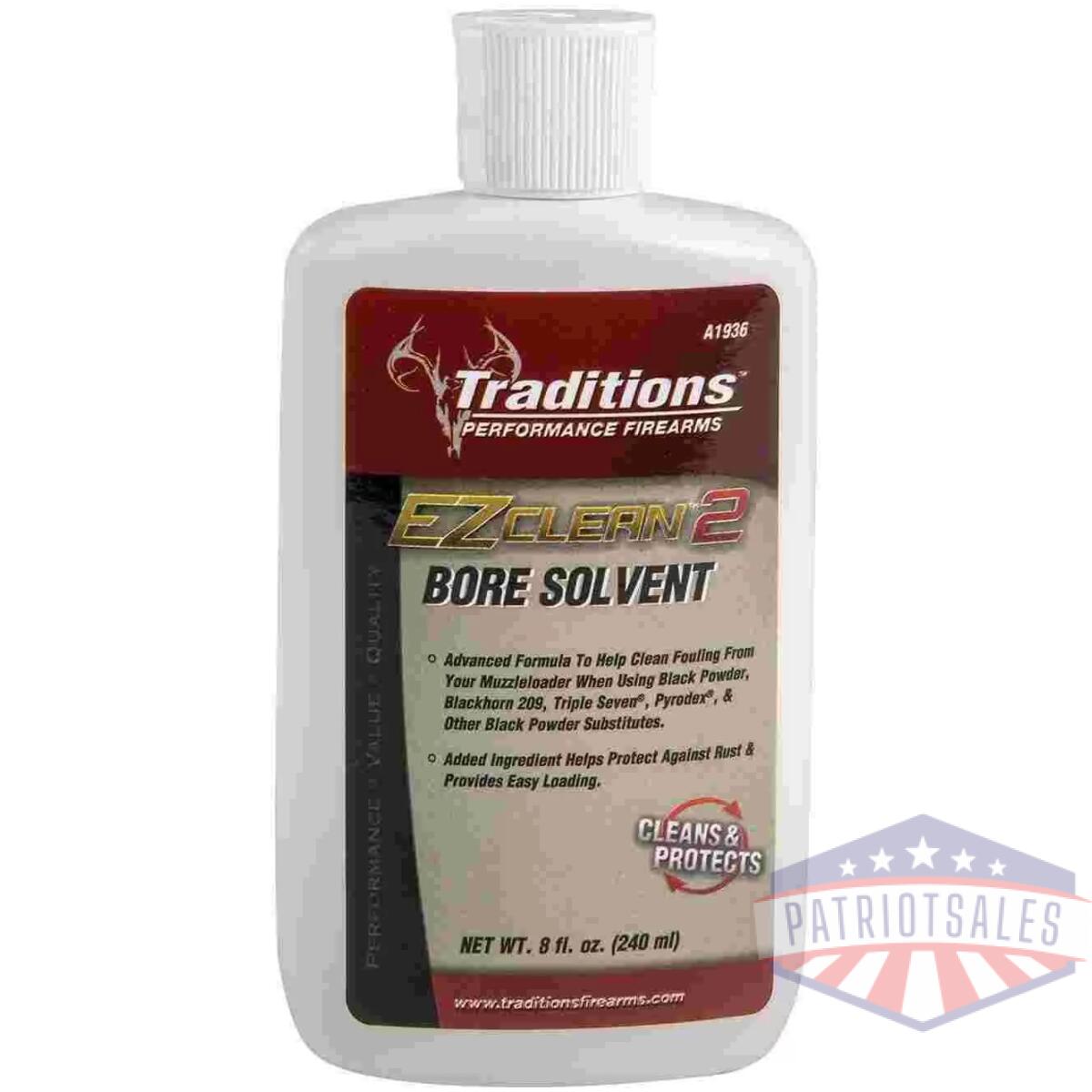 Traditions ez clean 2 bore solvent 8 fl. Oz. Spray bottle - image 1