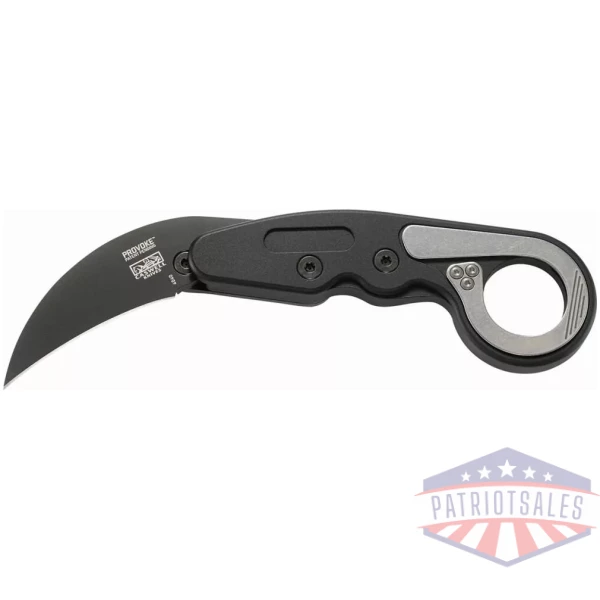 CRKT Provoke Folding Knife 2-2/5" Karambit Blade Black