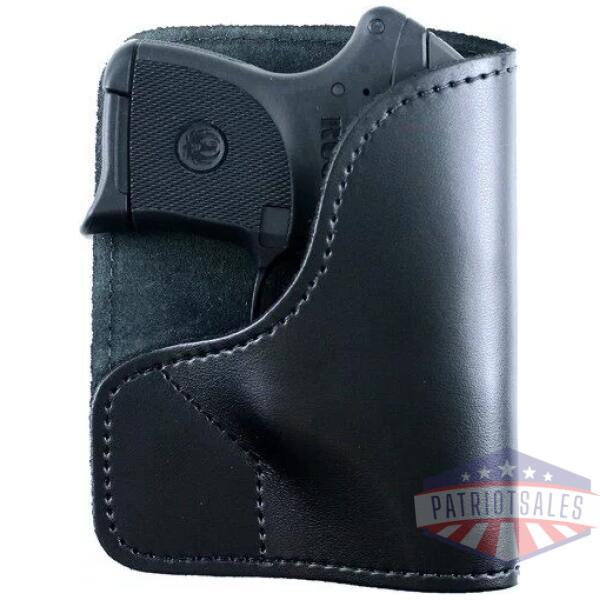 DESANTIS TRICKSTER POCKET HLTR - AMBI LEATHER RUGER LCP 380 BLK