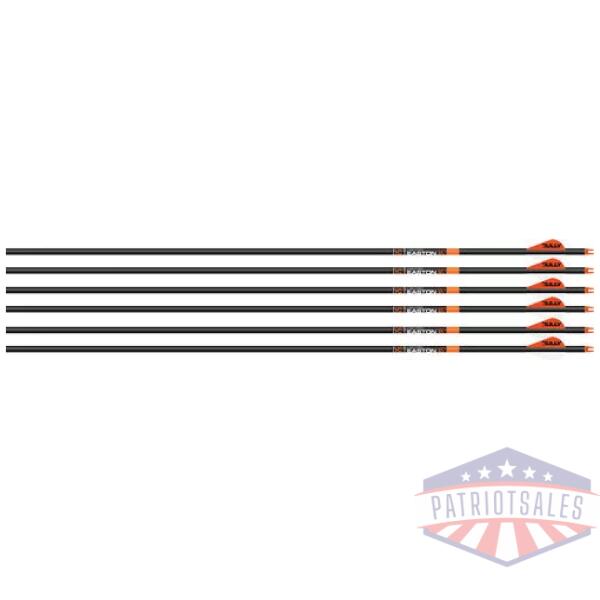 EASTON ARROW 6.5MM BOWHUNTER - 500 W/2" BULLY VANES 6-PACK