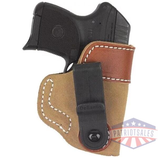 DESANTIS SOFT TUCK HOLSTER IWB - RH LEATHER KELTEC P3AT NATURAL