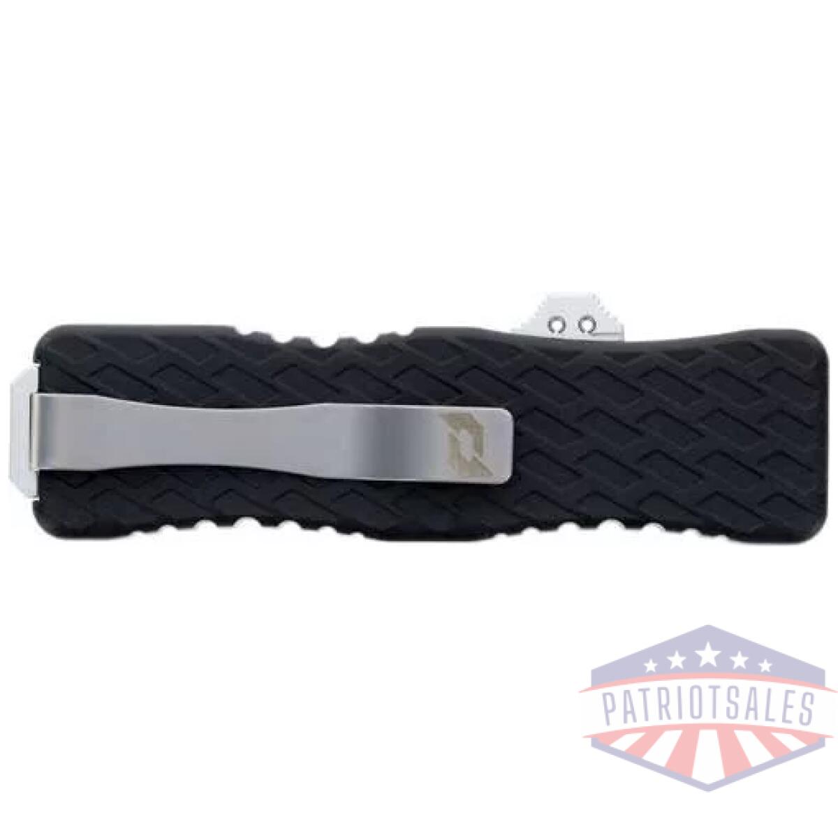 1135967_closed-2 - schrade knife uproar d/a otf - 3" d2 bayonet point black/ss - 1135967 closed 2