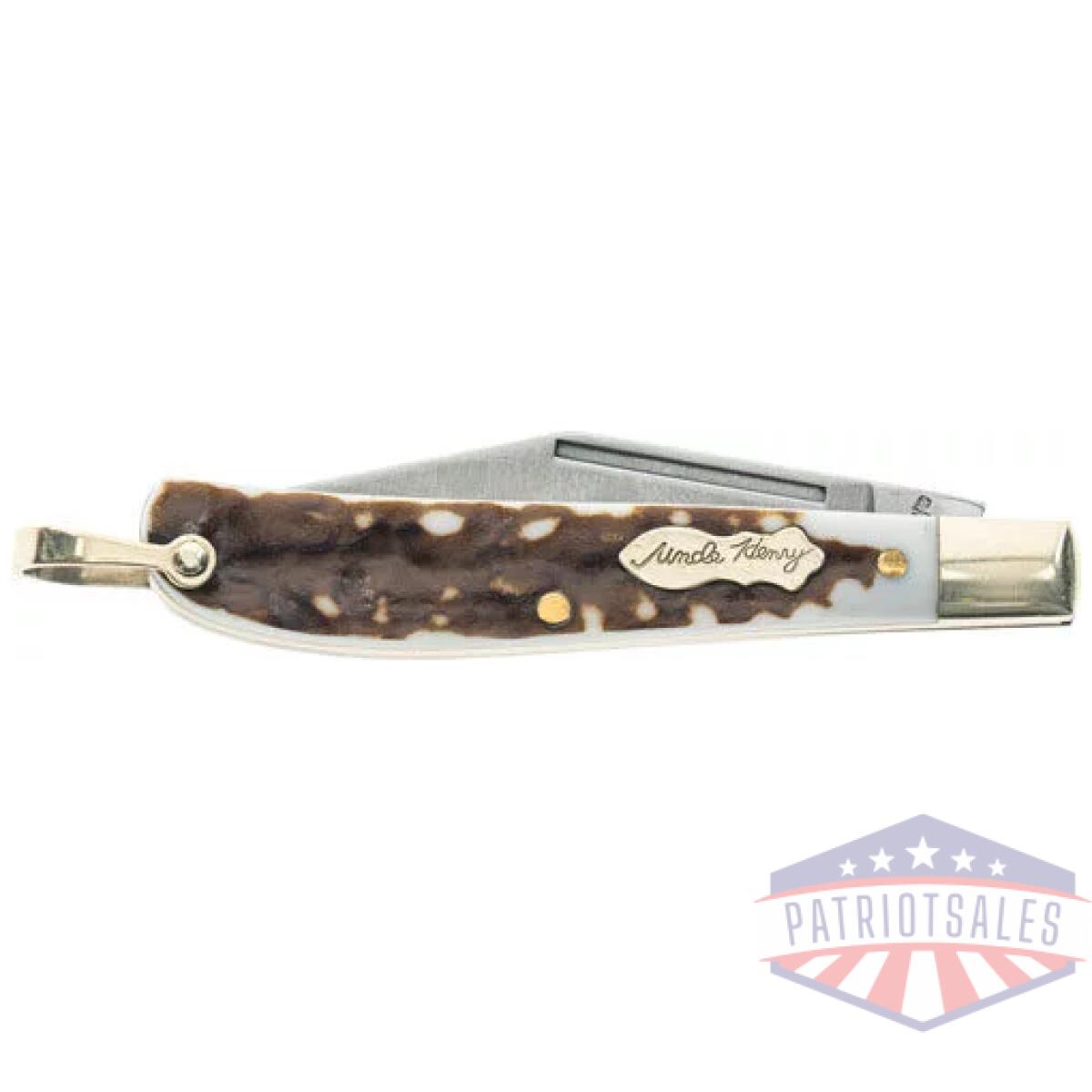 1135995_folded - uncle henry knife next gen - staglon roadie 2. 2" blade - 1135995 folded