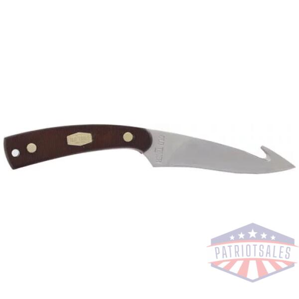 OLD TIMER KNIFE GUTHOOK SKINNR - 3.5" FIXED S/S DELRIN W/SHEATH