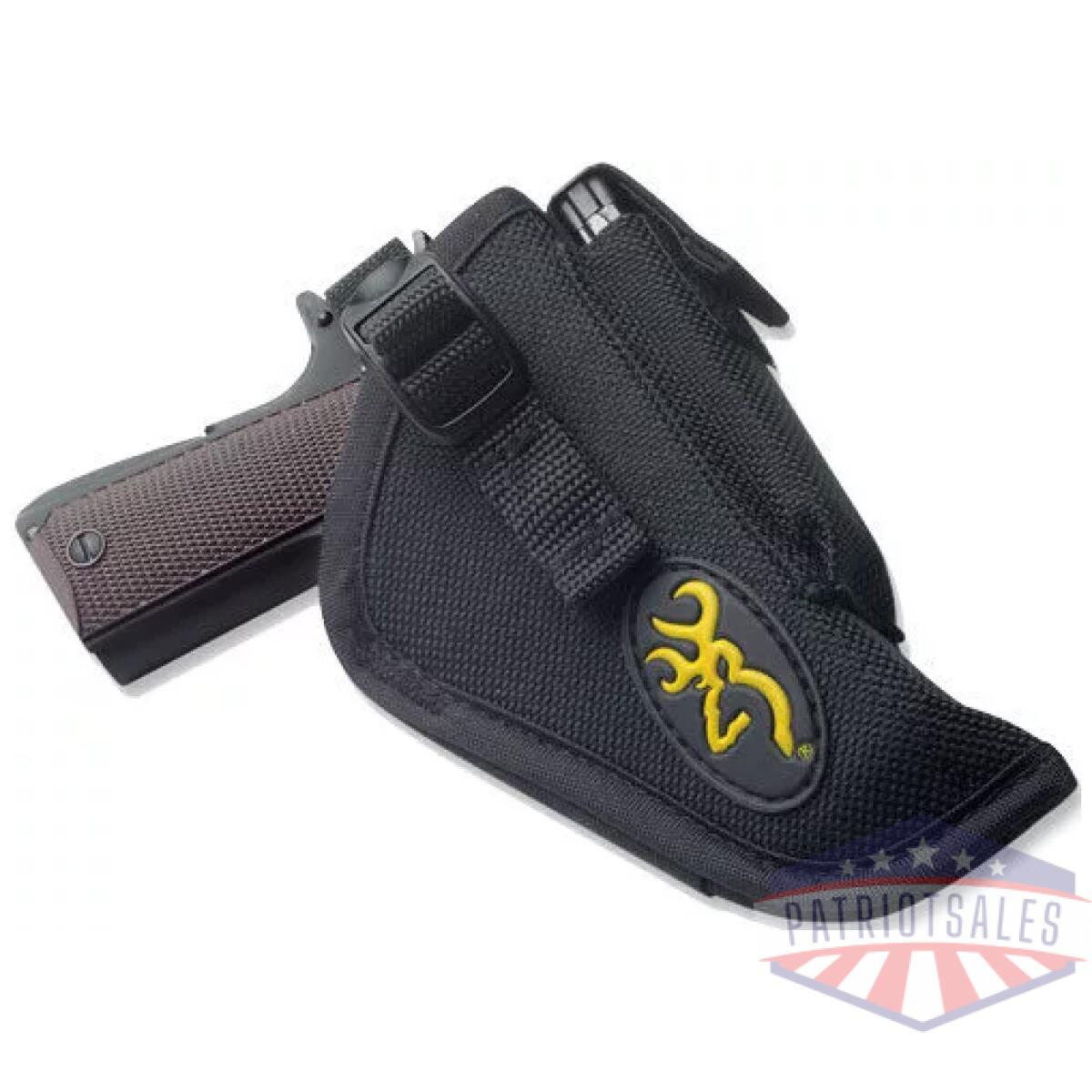 12903012_2. Webp - browning belt holster w/mag - pouch 1911-22/1911-380 rh blck - 12903012 2