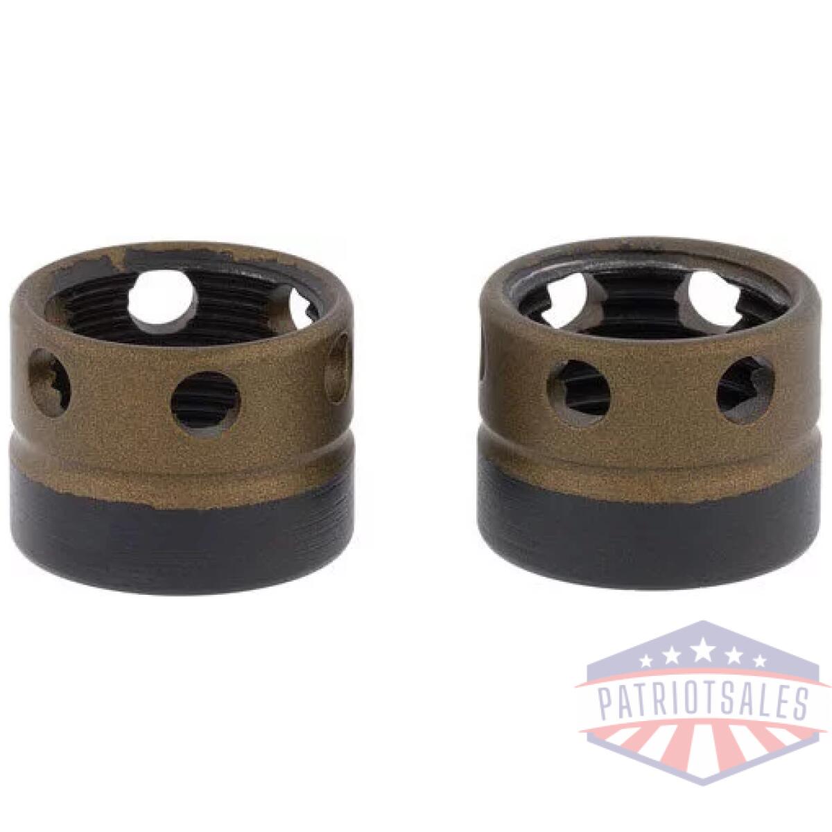 1293086_collars-1 - browning sporter recoil hawg - muzzle brake bronze. 30 & less - 1293086 collars 1
