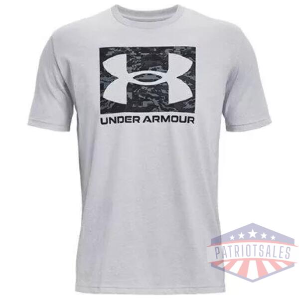 Men's UA ABC Camo Boxed Logo Short Sleeve
