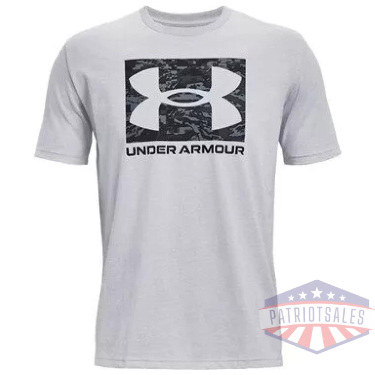 1361673011xl - men's ua abc camo boxed logo short sleeve - 1361673011xl