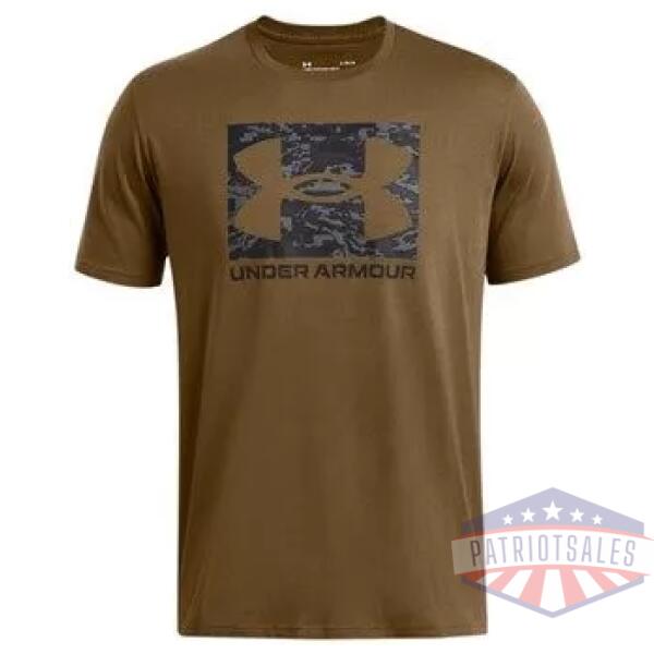 Men's UA ABC Camo Boxed Logo Short Sleeve