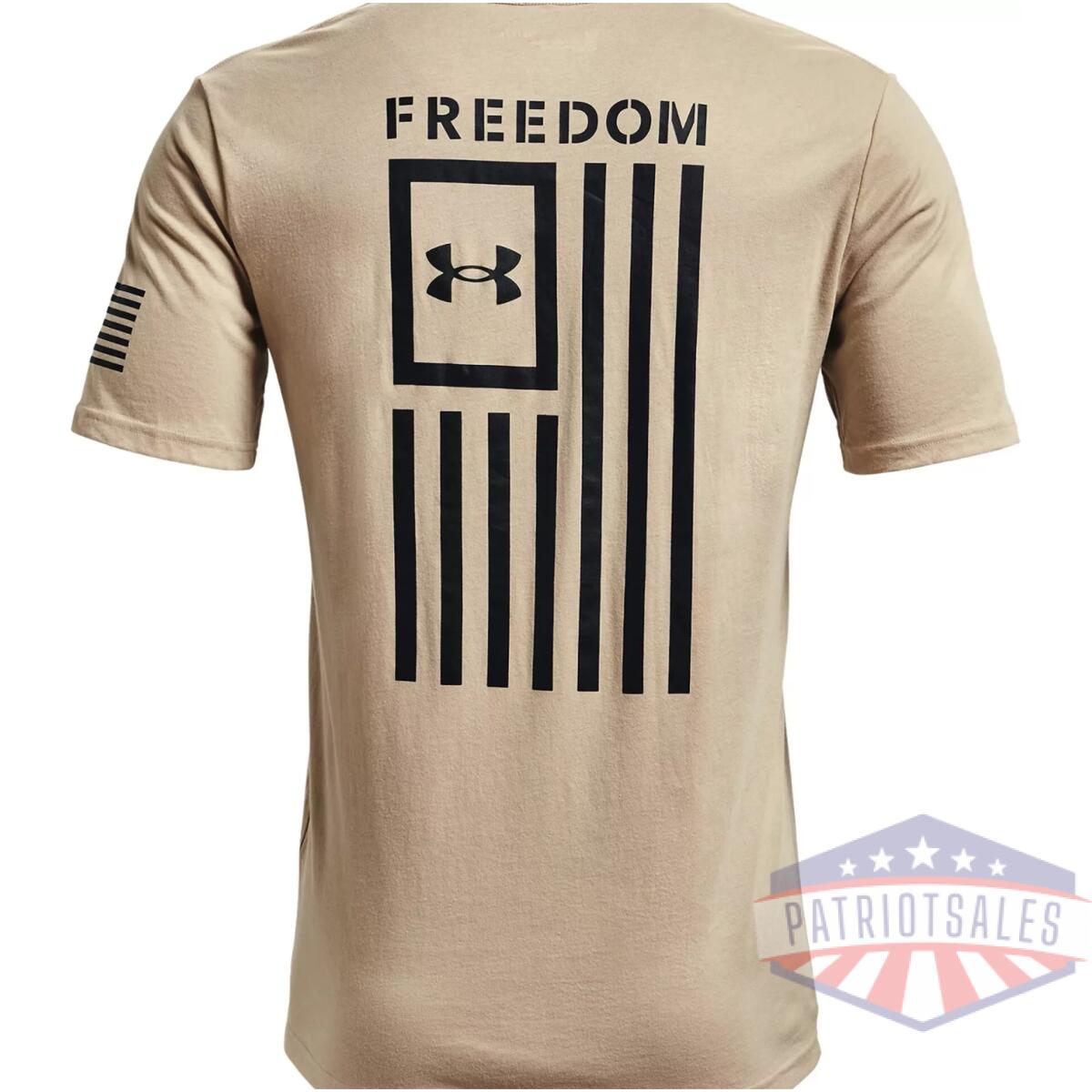 13708102902x - ua freedom flag t-shirt - 13708102902x