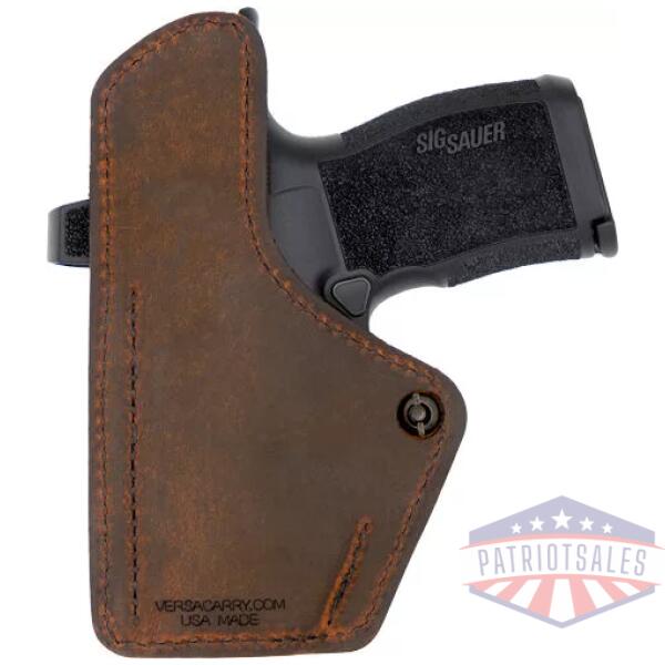 VERSACARRY COMPOUND CUSTOM IWB - HOLSTER POLY HELLCAT PRO BROW
